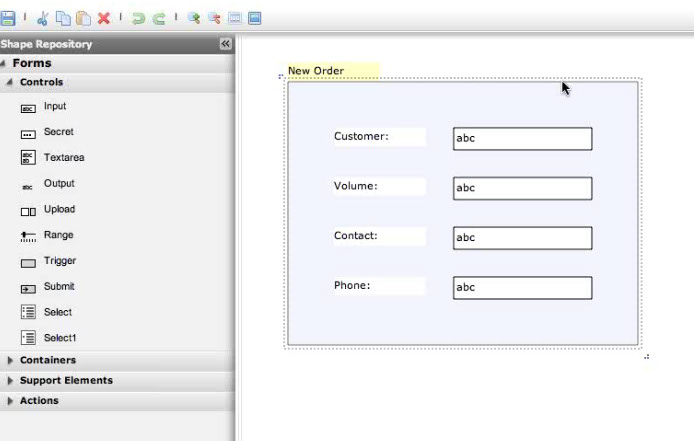 BPM Form Modeller